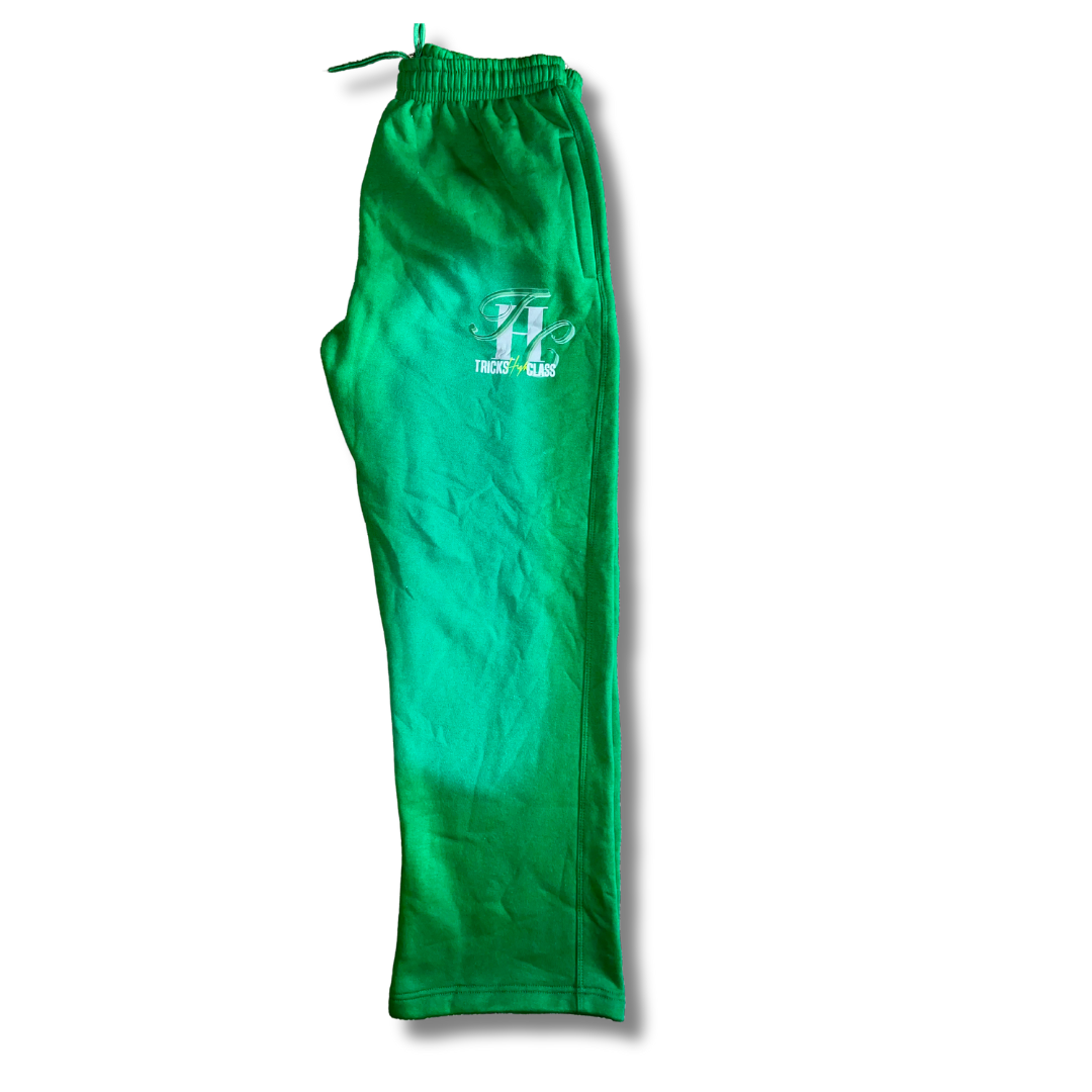 Men’s Green Faded Pants