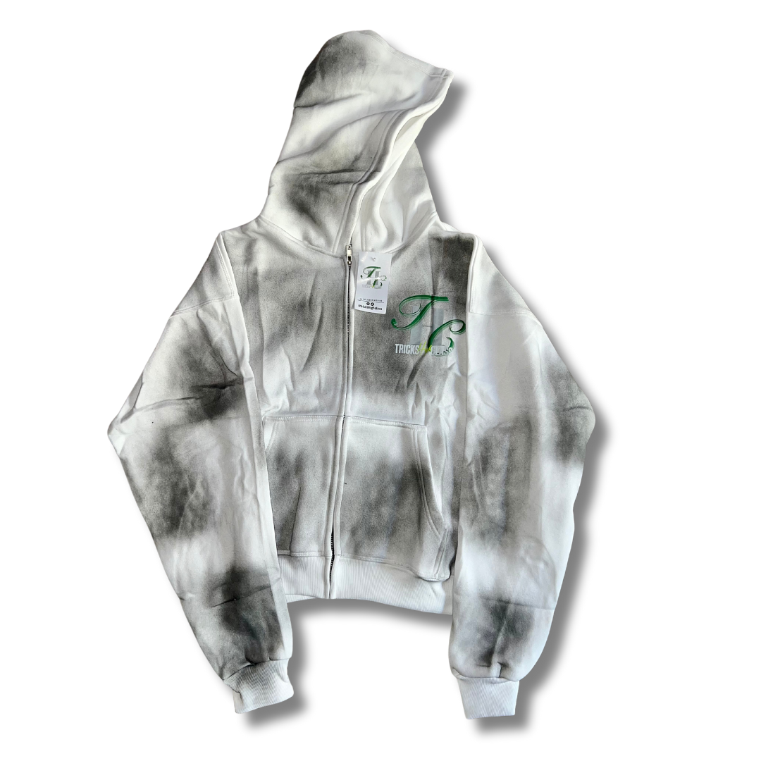 Women’s White Faded Jacket