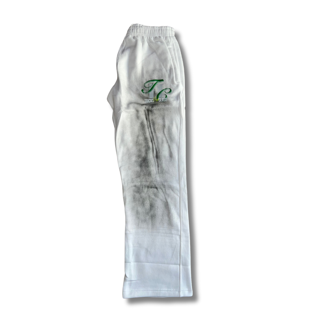 Women’s White Faded Pants