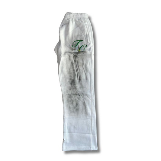 Women’s White Faded Pants